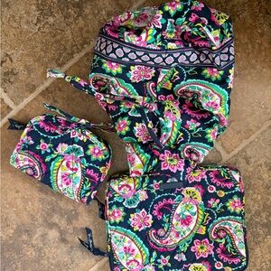 Set of 3 Vera Bradley pieces